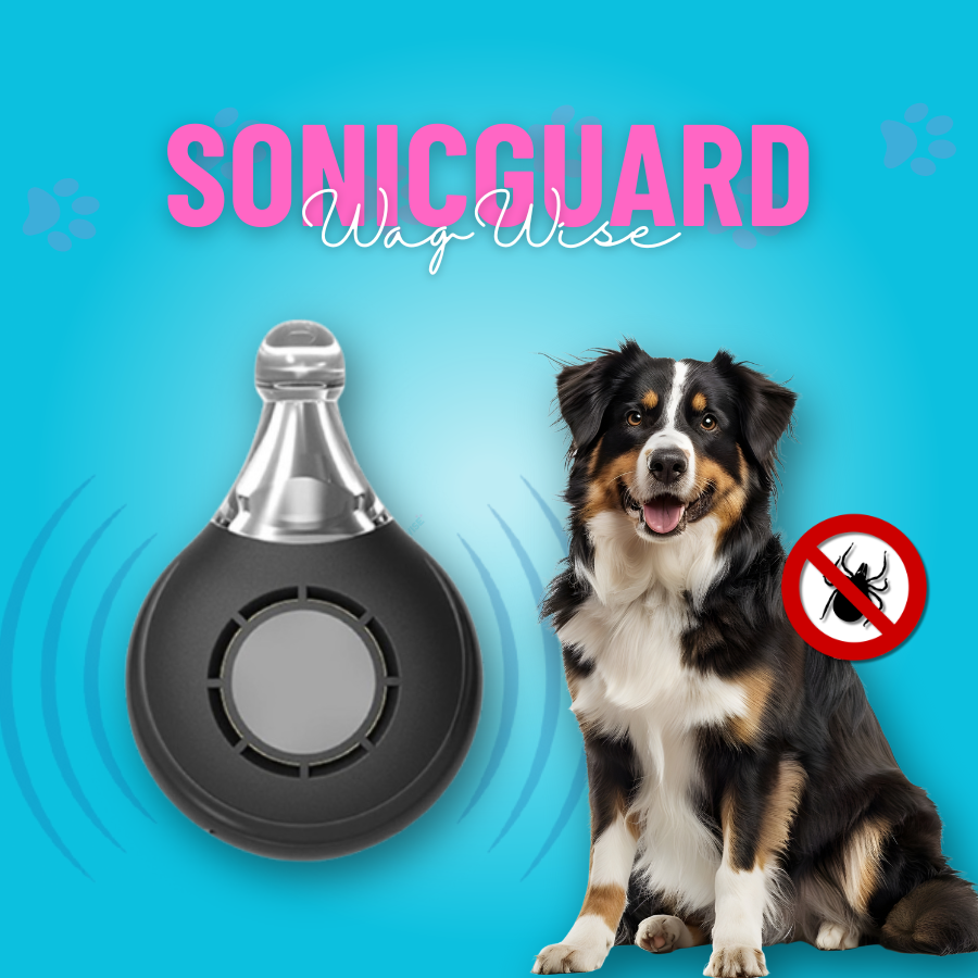 SonicGuard – Ultraschall-Schädlingsschutz-Anhänger gegen Flöhe, Zecken & Mücken