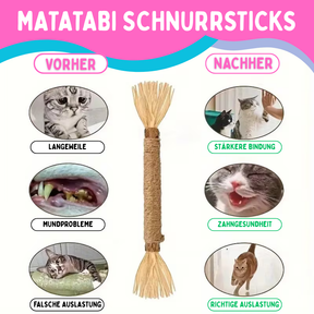 SchnurrSticks - 100% natürliche Matatabi Kausticks