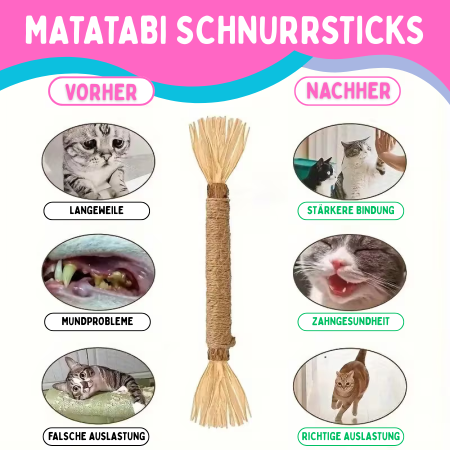 SchnurrSticks - 100% natürliche Matatabi Kausticks