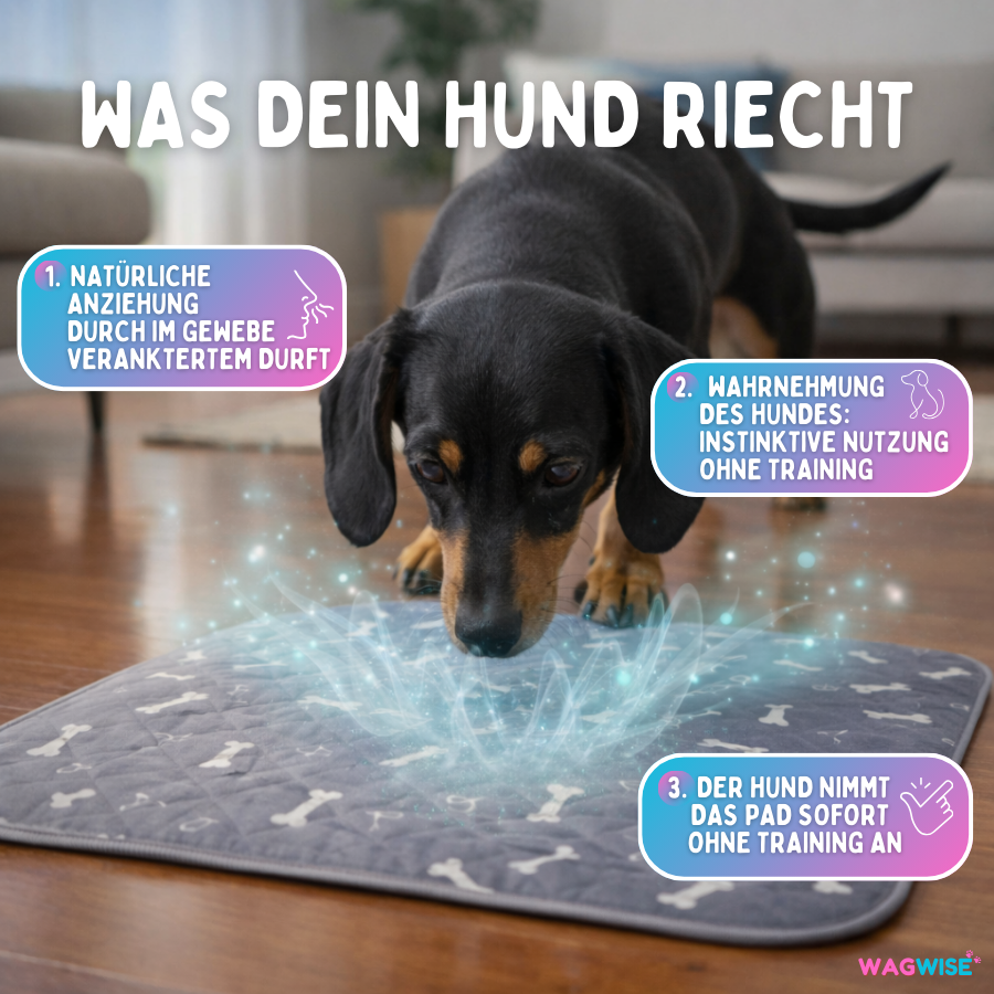 StubenPad - wiederverwendbare Pinkel-Matte für Hunde