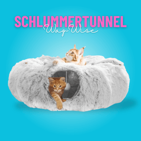 SchlummerTunnel - Katzenspielbett - WagWise