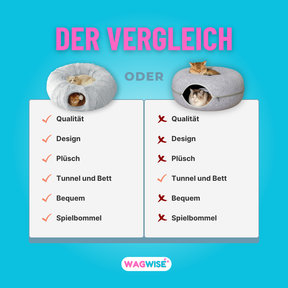 SchlummerTunnel - Katzenspielbett