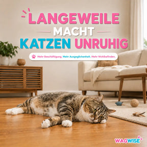 PfotenPunch™ Interaktiver Katzen-Boxsack