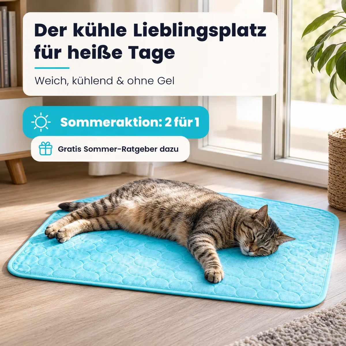 FellFresh Matte - Kühlmatte für Hunde & Katzen