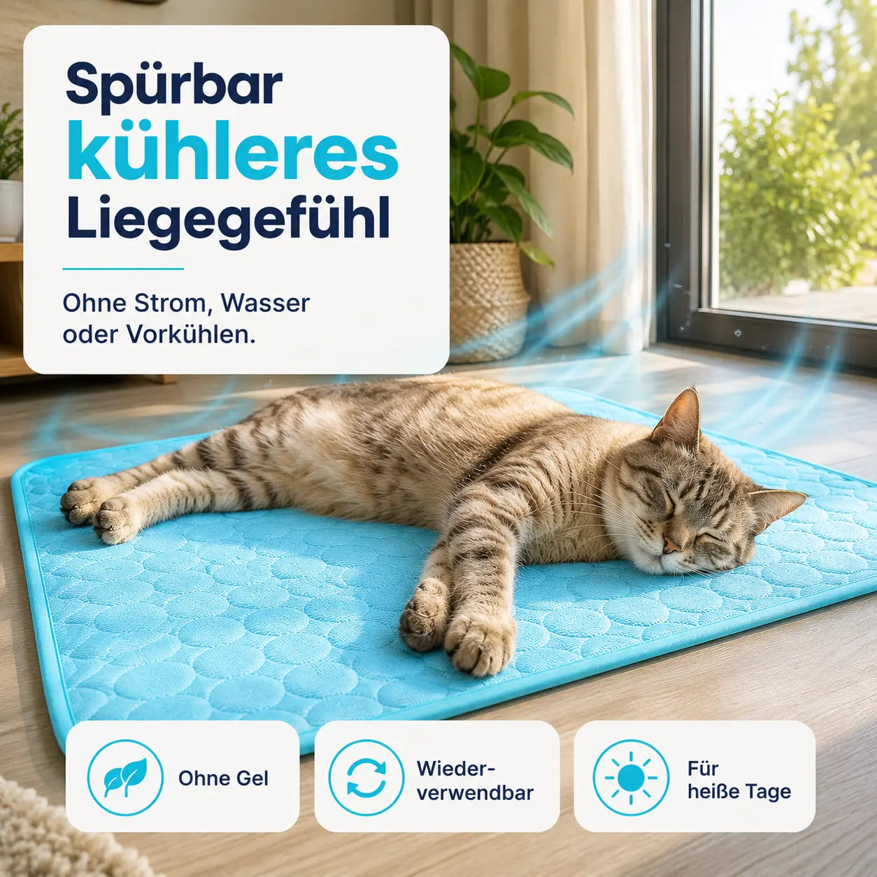 FellFresh Matte - Kühlmatte für Hunde & Katzen