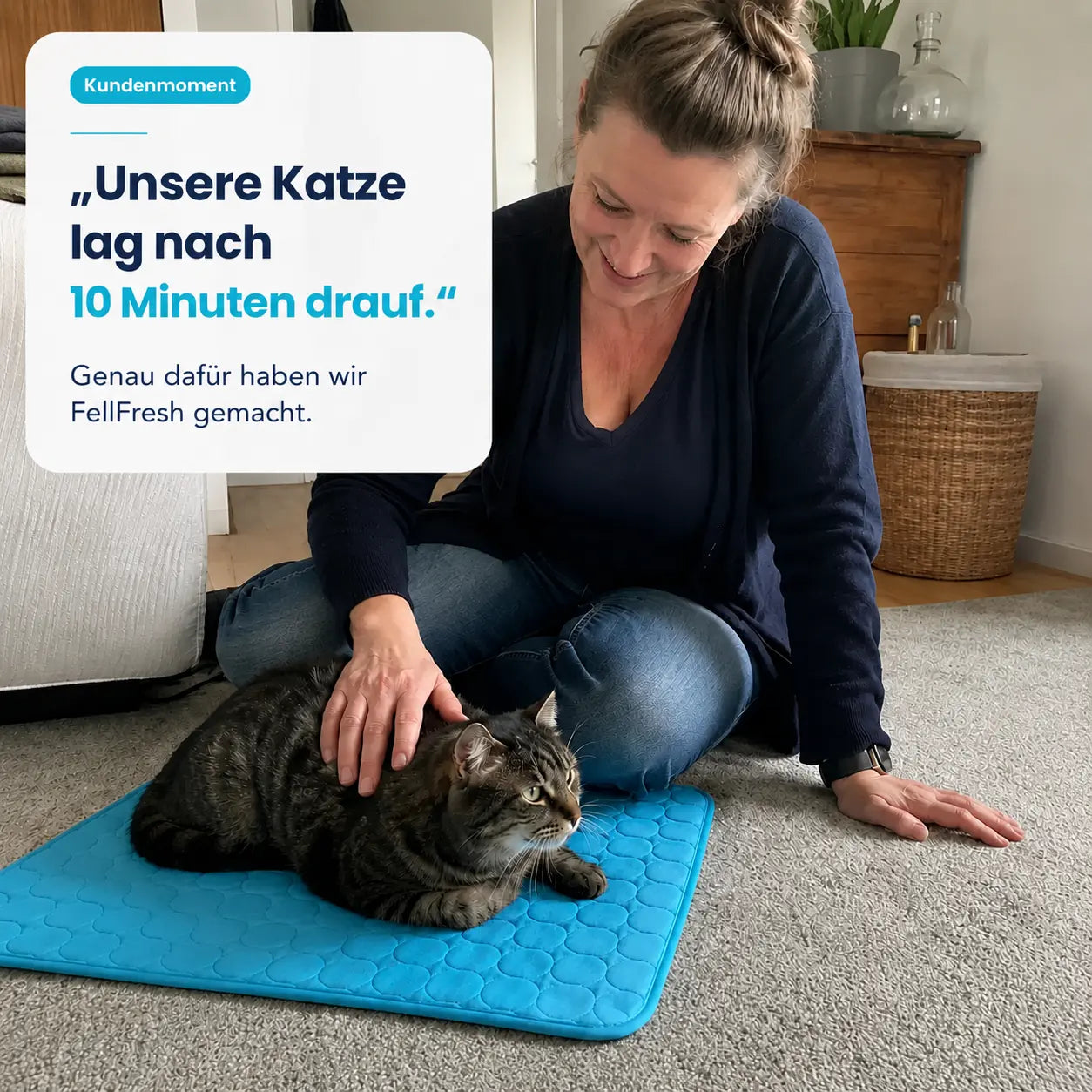 FellFresh Matte - Kühlmatte für Hunde & Katzen